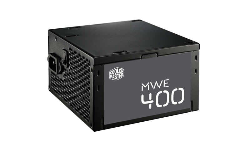 PSU Cooler Master MWE 400 - 400 Watt Active PFC Power Supply (MWE 400)